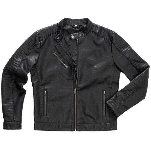 Front - Stedman Mens Active Biker Jacket