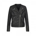 Front - Stedman Womens/Ladies Active Biker Jacket