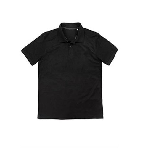 Front - Stedman Mens Active Pique Polyester Polo