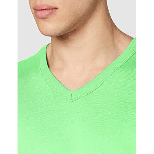 Green Flash - Side - Stedman Mens Ben V Neck Tee