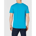 Hawaii Blue - Back - Stedman Mens Ben V Neck Tee
