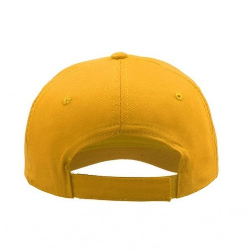 Yellow - Side - Atlantis Childrens-Kids Start 5 Cap 5 Panel (Pack of 2)