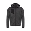 Front - Stedman Mens Hero Recycled Fleece Jacket