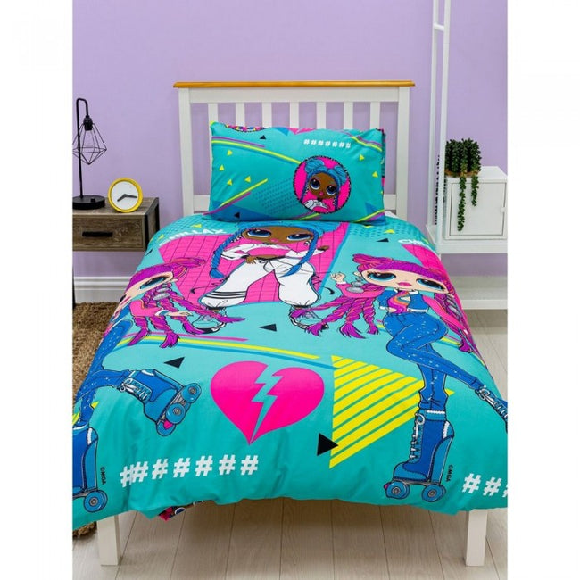 Front - LOL Surprise OMG Beat Reversible Duvet Set