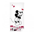 Front - Mickey Mouse Love Beach Towel