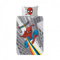 Front - Spider-Man Cotton Beam Duvet Set