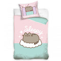 Front - Pusheen Sleepy Cotton Duvet Set