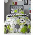 Front - Football Stamp Duvet Set