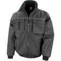 Front - Result Mens Workguard Sabre Pilot Work Jacket