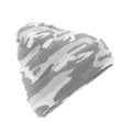 Front - Beechfield® Unisex Adults Camo Cuffed Beanie