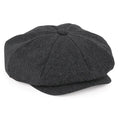 Front - Beechfield® Melton Wool Baker Boy Cap