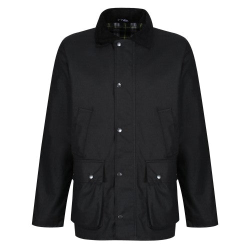 Front - Regatta Mens Banbury Waxed Jacket