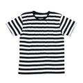 Front - Mantis Mens Striped T-Shirt