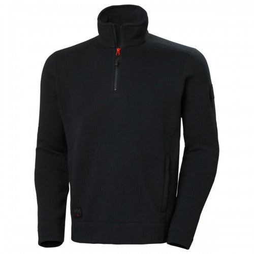 Front - Helly Hansen Mens Kensington Half Zip Fleece Jacket
