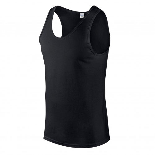 Front - Gildan Mens Softstyle Plain Tank Top
