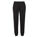 Front - Fruit of the Loom Mens Elasticated Cuff Sweatpants