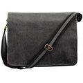 Front - Quadra Vintage Canvas Despatch Bag - 3.6 Gal