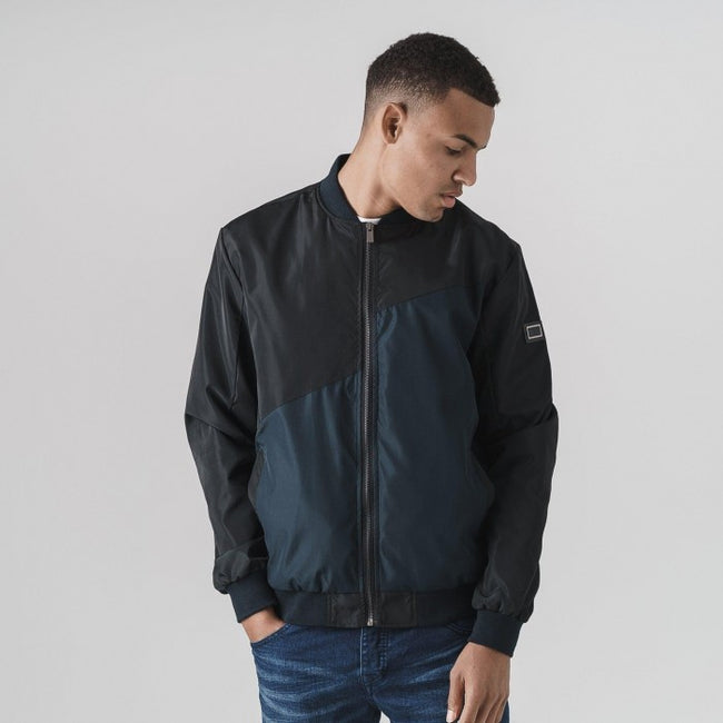 Front - Born Rich Mens Nani Bomber Jacket