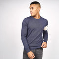 Front - Smith & Jones Mens Carlow Knitted Pullover