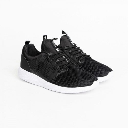Front - Crosshatch Mens Ryfoss MVE Camo Leather Sneakers
