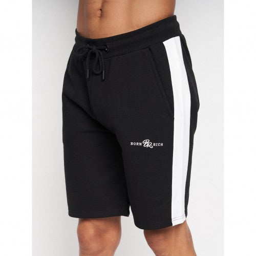 Front - Born Rich Mens Taymor Sweat Shorts