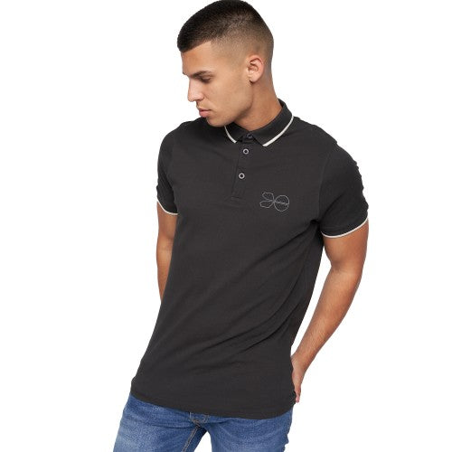 Front - Crosshatch Mens Padro Polo Shirt