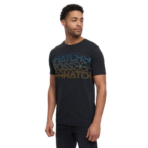 Front - Crosshatch Mens Fade T-Shirt