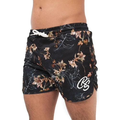 Front - Crosshatch Mens Winifred Swim Shorts