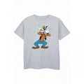 Front - Disney Boys Crazy Goofy T-Shirt