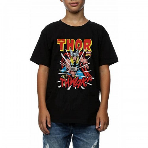 Front - Thor Boys Thwak Cotton T-Shirt