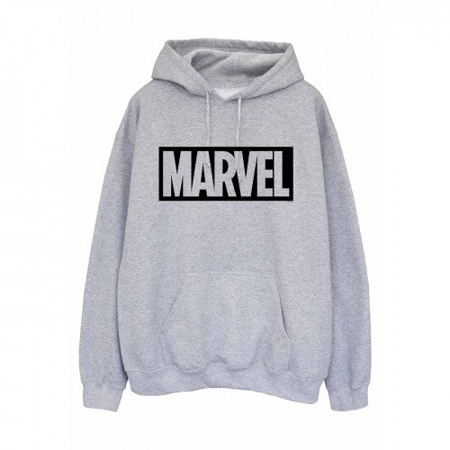 Front - Marvel Womens/Ladies Outline Logo Hoodie