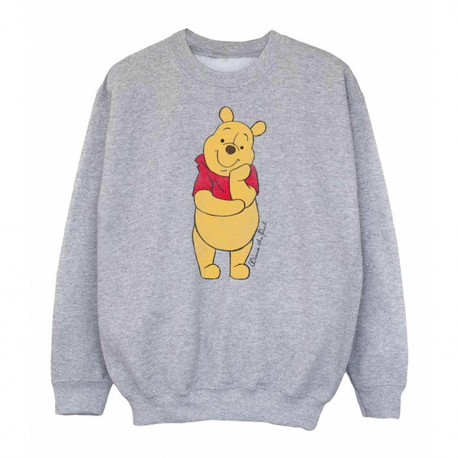 Front - Winnie the Pooh Boys Classic Sweatshirt
