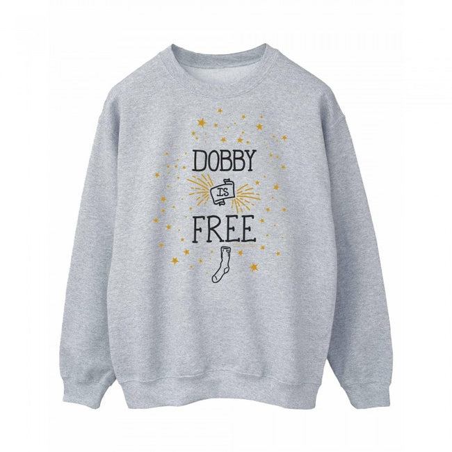Front - Harry Potter Mens Dobby Is Free Sweatshirt