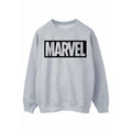 Front - Marvel Womens/Ladies Outline Logo Sweatshirt