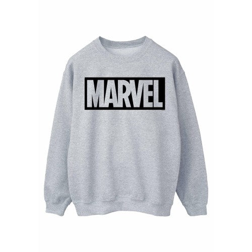 Front - Marvel Womens/Ladies Outline Logo Sweatshirt