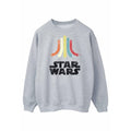 Front - Star Wars Mens Rainbow Sweatshirt