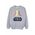 Front - Star Wars Girls Rainbow Sweatshirt