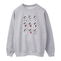 Front - Disney Womens/Ladies Mickey Mouse Evolution Sweatshirt