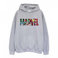Front - Marvel Comics Mens Infill Logo Hoodie