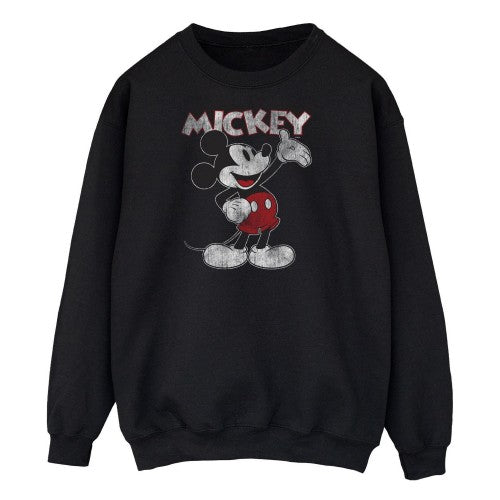 Front - Disney Mens Presents Mickey Mouse Sweatshirt