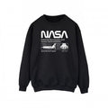 Front - NASA Mens Space Shuttle Sweatshirt