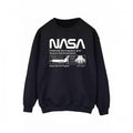 Front - NASA Womens/Ladies Space Shuttle Sweatshirt