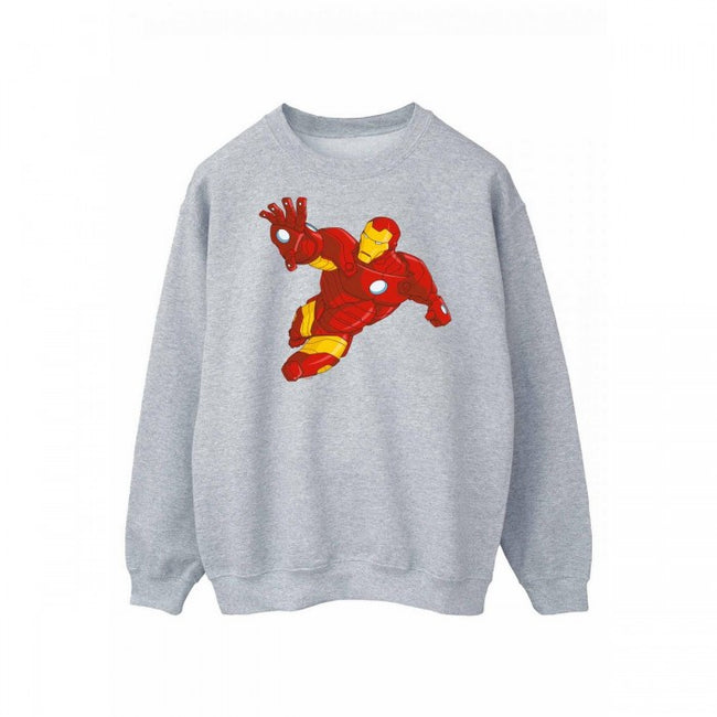 Front - Iron Man Mens Sweatshirt