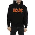 Front - AC/DC Mens Logo Cotton Hoodie