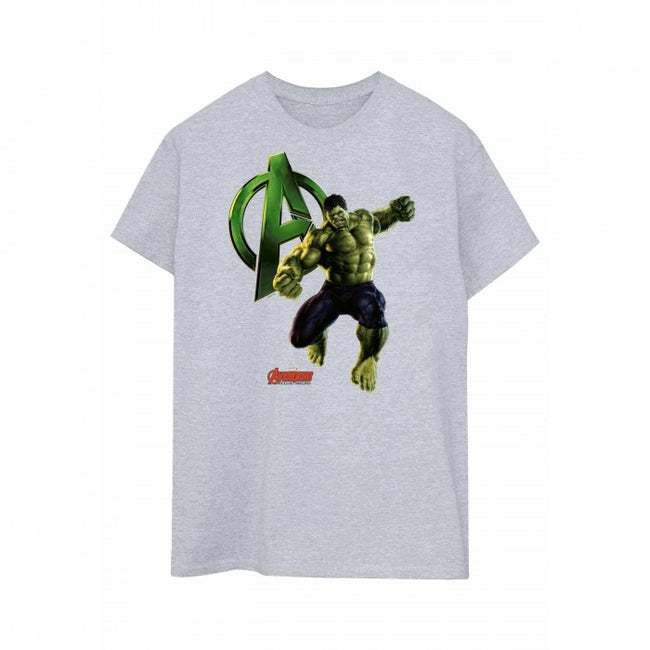 Front - Hulk Mens Pose T-Shirt
