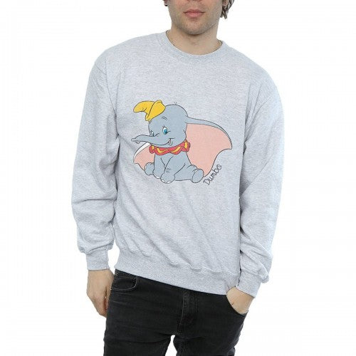 Front - Dumbo Mens Classic Sweatshirt