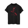 Front - Spider-Man Mens Shadow Cotton T-Shirt
