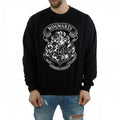 Front - Harry Potter Mens Hogwarts Crest Cotton Sweatshirt