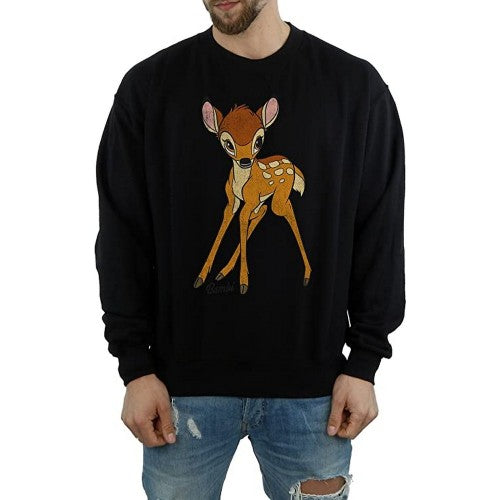 Front - Bambi Mens Classic Cotton Sweatshirt