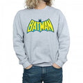 Front - Batman Mens Retro Logo Sweatshirt